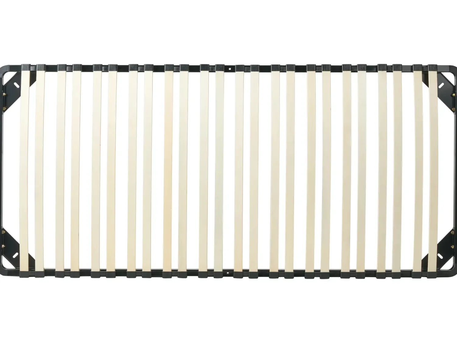 Online Beliani Base letto a doghe COMBOURG 90 x 200 cm Nero
