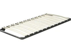 Online Beliani Base letto a doghe COMBOURG 90 x 200 cm Nero