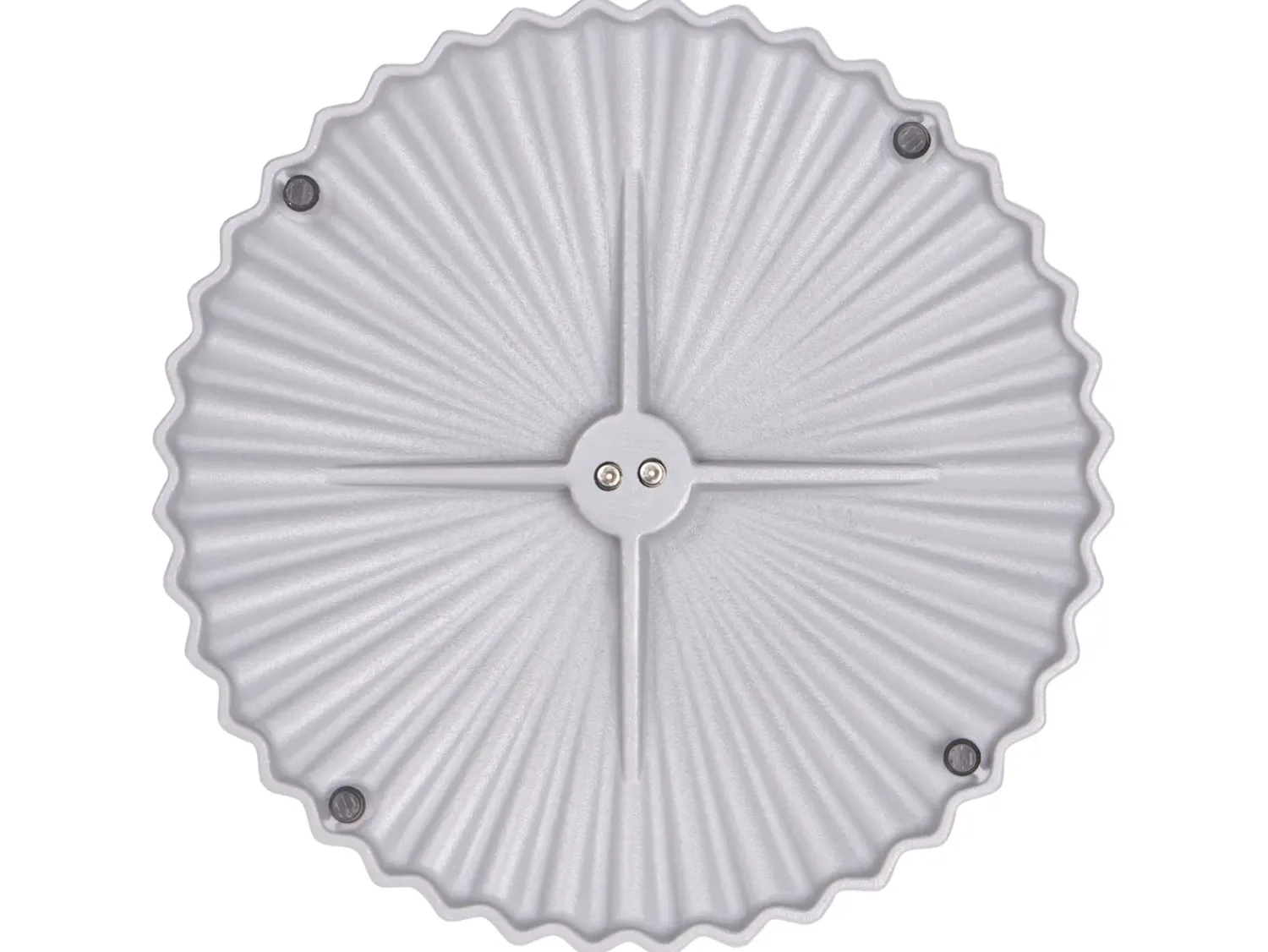 Best Beliani Base per ombrellone CAREZZA Rotonda 21 kg Grigio