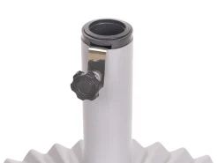 Best Beliani Base per ombrellone CAREZZA Rotonda 21 kg Grigio