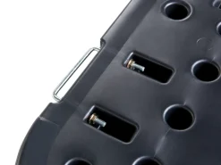 Outlet Beliani Base per ombrellone CARIA Quadrata 9 kg Nero