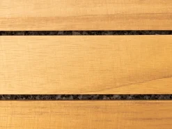 New Beliani Base per ombrellone CECCANO Marrone Quadrata 21 kg Marrone Grigio Nero