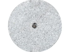 Best Beliani Base per ombrellone CEGGIA Grigio 25 kg Argento Grigio