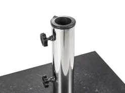 Online Beliani Base per ombrellone CEGGIA Nero 25 kg Argento Nero