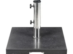 Online Beliani Base per ombrellone CEGGIA Nero 25 kg Argento Nero