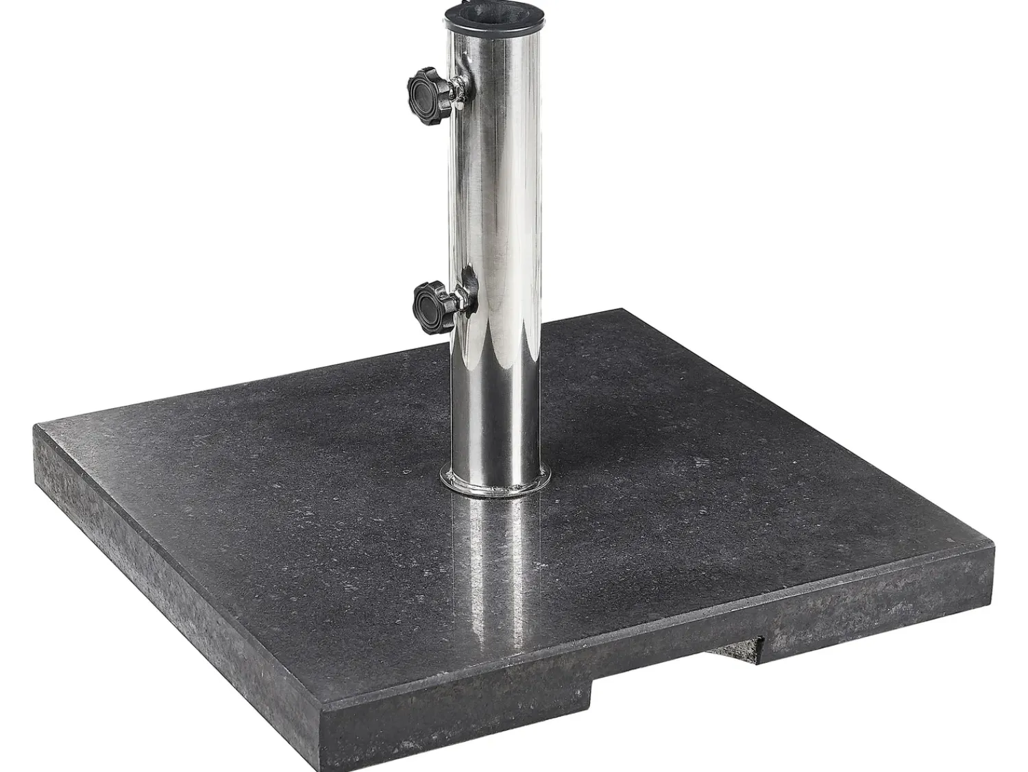 Online Beliani Base per ombrellone CEGGIA Nero 25 kg Argento Nero