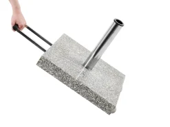 Clearance Beliani Base per ombrellone CERZETO Grigio 30 kg Argento Grigio