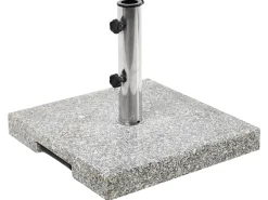 Clearance Beliani Base per ombrellone CERZETO Grigio 30 kg Argento Grigio
