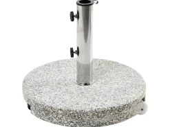 Beliani Base per ombrellone CERZETO Grigio 30 kg Argento Grigio