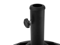 Best Beliani Base per ombrellone CETO Rotonda 23 kg Nero