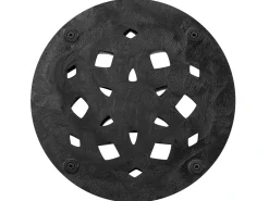Best Beliani Base per ombrellone CETO Rotonda 23 kg Nero