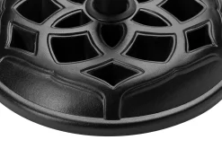 Best Beliani Base per ombrellone CETO Rotonda 23 kg Nero