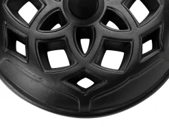Best Beliani Base per ombrellone CETO Rotonda 23 kg Nero