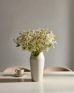 Online Beliani Bouquet di fiori artificiali VEIROS 38 cm Bianco Bianco Verde