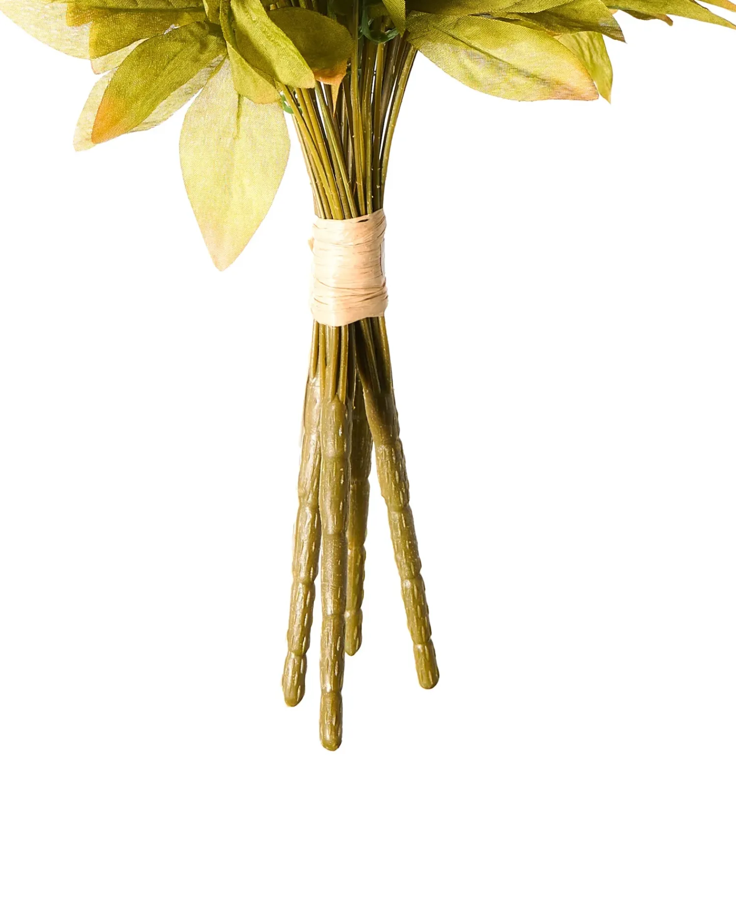 Outlet Beliani Bouquet di fiori artificiali RAPOSA 45 cm Rosa pastello Rosa Verde