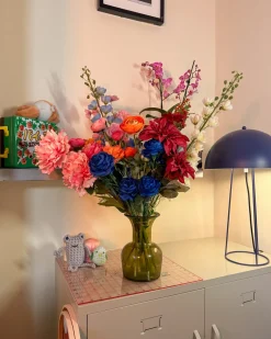Best Beliani Bouquet di fiori artificiali GRADIL 75 cm Multicolore
