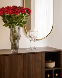 Outlet Beliani Bouquet di fiori artificiali MAFRA 60 cm Rosso Rosso Verde