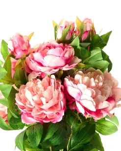 Best Beliani Bouquet di fiori artificiali COLARES 62 cm Rosa Rosa Verde