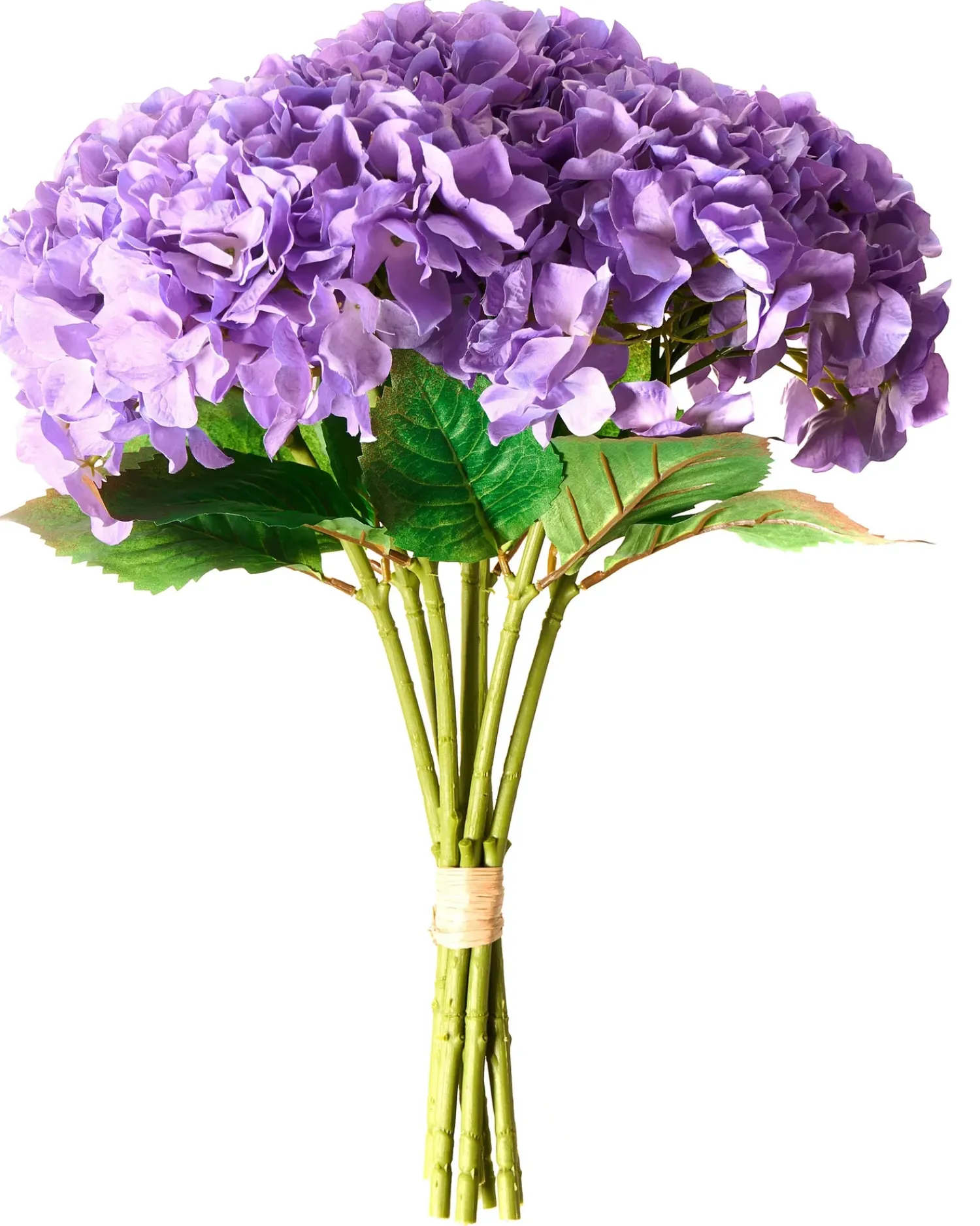 Best Beliani Bouquet di fiori artificiali PERNES 50 cm Viola Verde Viola