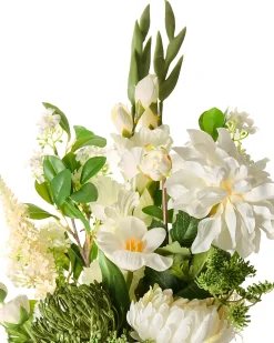 Best Beliani Bouquet di fiori artificiali LOURO 70 cm Bianco