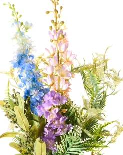 Outlet Beliani Bouquet di fiori artificiali ACHETE 80 cm Multicolore