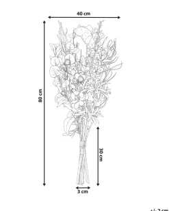 Sale Beliani Bouquet di fiori artificiali ARGALO 80 cm Multicolore