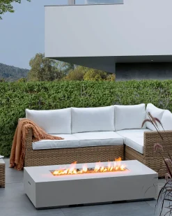 Outlet Beliani Braciere PAVO II chiaro Grigio