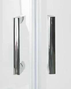 Discount Beliani Cabina doccia JUKATAN II Argento Trasparente Argento