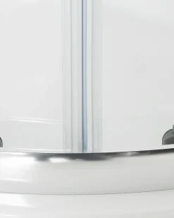Discount Beliani Cabina doccia JUKATAN II Argento Trasparente Argento