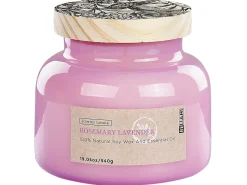 Online Beliani Candela Profumata DELIGHT BLISS Cera di Soia Note fresche Rosa