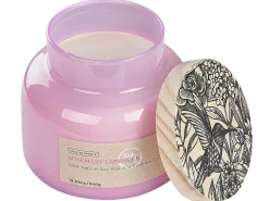 Online Beliani Candela Profumata DELIGHT BLISS Cera di Soia Note fresche Rosa