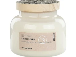 Best Beliani Candela Profumata DELIGHT BLISS Cera di Soia Note fresche Bianco