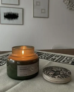 Sale Beliani Candela Profumata DELIGHT BLISS Cera di Soia Note fruttate Verde
