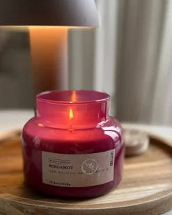 New Beliani Candela Profumata DELIGHT BLISS Cera di Soia Note fruttate Viola