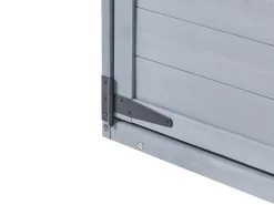 Sale Beliani Capanno per gli attrezzi CENGIO 130 cm 57 cm Grigio Grigio Nero