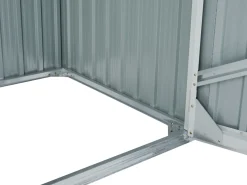 Discount Beliani Capanno per gli attrezzi MOENA 158 cm 96 cm chiaro Grigio