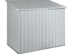 Discount Beliani Capanno per gli attrezzi MOENA 158 cm 96 cm chiaro Grigio