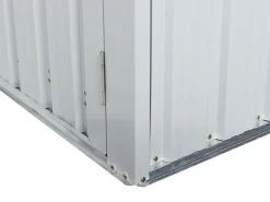 Discount Beliani Capanno per gli attrezzi MOENA 158 cm 96 cm chiaro Grigio