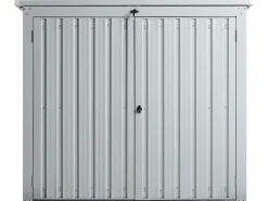 Discount Beliani Capanno per gli attrezzi MOENA 158 cm 96 cm chiaro Grigio