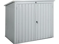 Discount Beliani Capanno per gli attrezzi MOENA 158 cm 96 cm chiaro Grigio