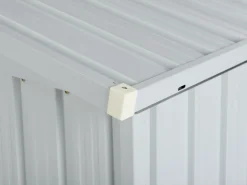 Discount Beliani Capanno per gli attrezzi MOENA 158 cm 96 cm chiaro Grigio