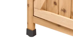 Sale Beliani Capanno per gli attrezzi SENIGA 85 cm 46 cm Naturale Naturale Nero