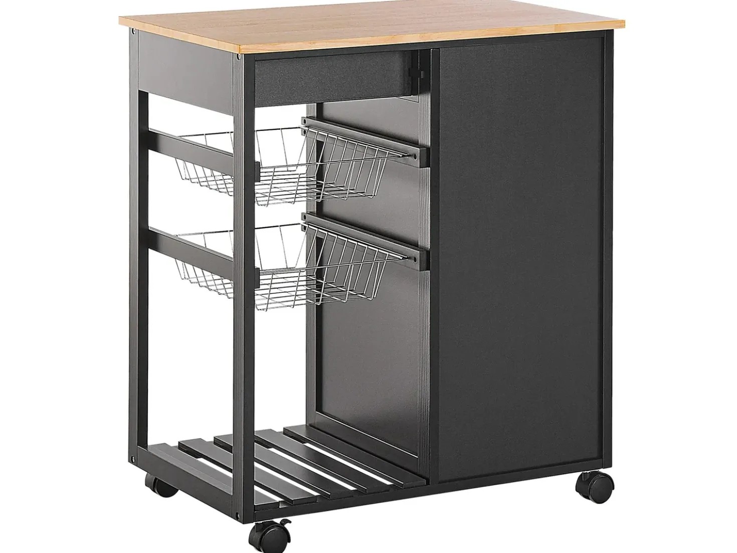 Carrello portavivande BOVES Nero