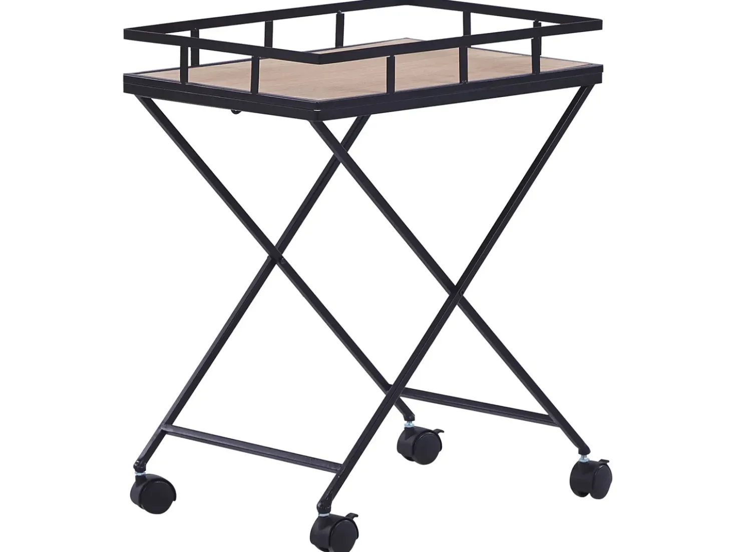Carrello portavivande LEOTI Metallo Nero