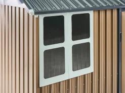 Best Beliani Casetta da giardino NOCCIANO 220 cm Marrone Marrone Grigio