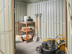 Best Beliani Casetta da giardino NOCCIANO 220 cm Marrone Marrone Grigio