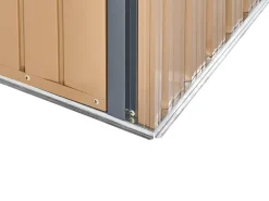 Best Beliani Casetta da giardino NOCCIANO 220 cm Marrone Marrone Grigio
