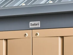 Best Beliani Casetta da giardino NOCCIANO 220 cm Marrone Marrone Grigio
