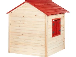 Online Beliani Casetta da giardino PELOPIO Legno di abete Marrone chiaro Marrone Rosso