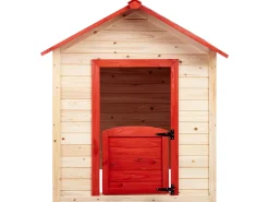 Online Beliani Casetta da giardino PELOPIO Legno di abete Marrone chiaro Marrone Rosso